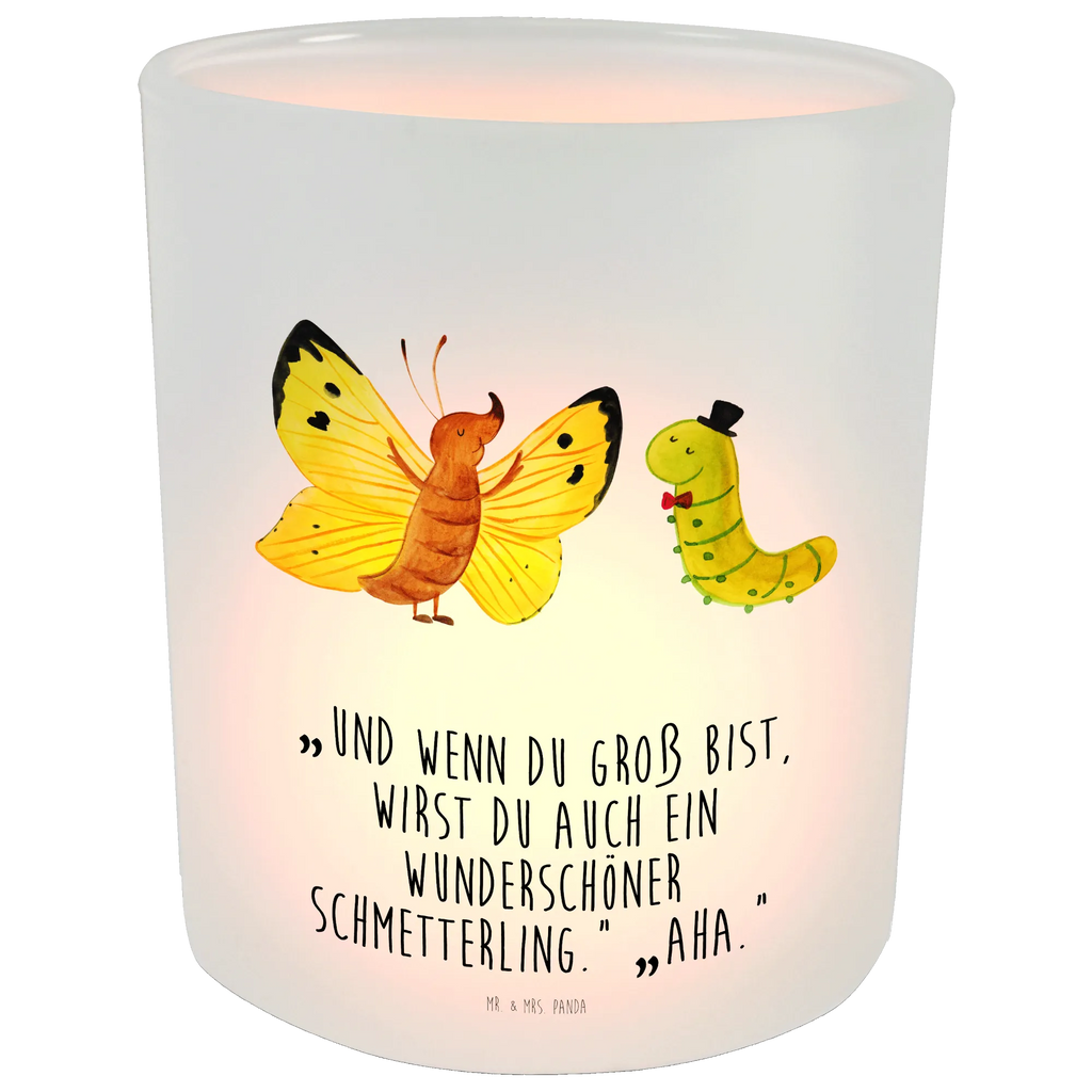 Windlicht Raupe Schmetterling Windlicht Glas, Teelichtglas, Teelichthalter, Teelichter, Kerzenglas, Windlicht Kerze, Kerzenlicht, Glas Windlicht, Windlicht Zur Hochzeit, Windlicht Deko, Windlicht Hochzeit, Teelichtgläser, Windlicht Dekorieren, Tiermotive, Gute Laune, lustige Sprüche, Tiere, Raupe, Schmetterling, Zitronenfalter, Entwicklung, Erwachsen werden, Kokon, Hut, Hütchen, Schönheit, Aufwachsen