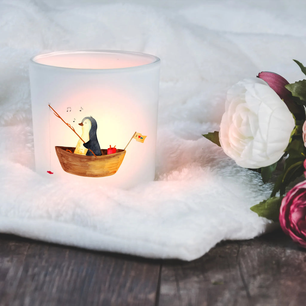 Windlicht Pinguin Angelboot Windlicht Glas, Teelichtglas, Teelichthalter, Teelichter, Kerzenglas, Windlicht Kerze, Kerzenlicht, Glas Windlicht, Windlicht Zur Hochzeit, Windlicht Deko, Windlicht Hochzeit, Teelichtgläser, Windlicht Dekorieren, Pinguin, Pinguine, Angeln, Boot, Angelboot, Lebenslust, Leben, genießen, Motivation, Neustart, Neuanfang, Trennung, Scheidung, Geschenkidee Liebeskummer