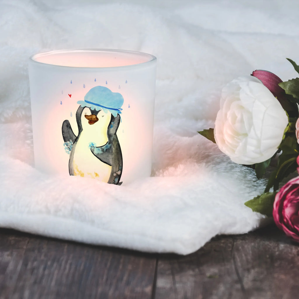 Windlicht Pinguin Duschen Windlicht Glas, Teelichtglas, Teelichthalter, Teelichter, Kerzenglas, Windlicht Kerze, Kerzenlicht, Glas Windlicht, Windlicht Zur Hochzeit, Windlicht Deko, Windlicht Hochzeit, Teelichtgläser, Windlicht Dekorieren, Pinguin, Pinguine, Dusche, duschen, Lebensmotto, Motivation, Neustart, Neuanfang, glücklich sein