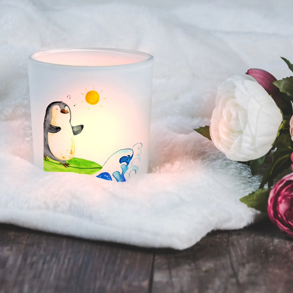 Windlicht Pinguin Surfer Windlicht Glas, Teelichtglas, Teelichthalter, Teelichter, Kerzenglas, Windlicht Kerze, Kerzenlicht, Glas Windlicht, Windlicht Zur Hochzeit, Windlicht Deko, Windlicht Hochzeit, Teelichtgläser, Windlicht Dekorieren, Pinguin, Pinguine, surfen, Surfer, Hawaii, Urlaub, Wellen, Wellen reiten, Portugal