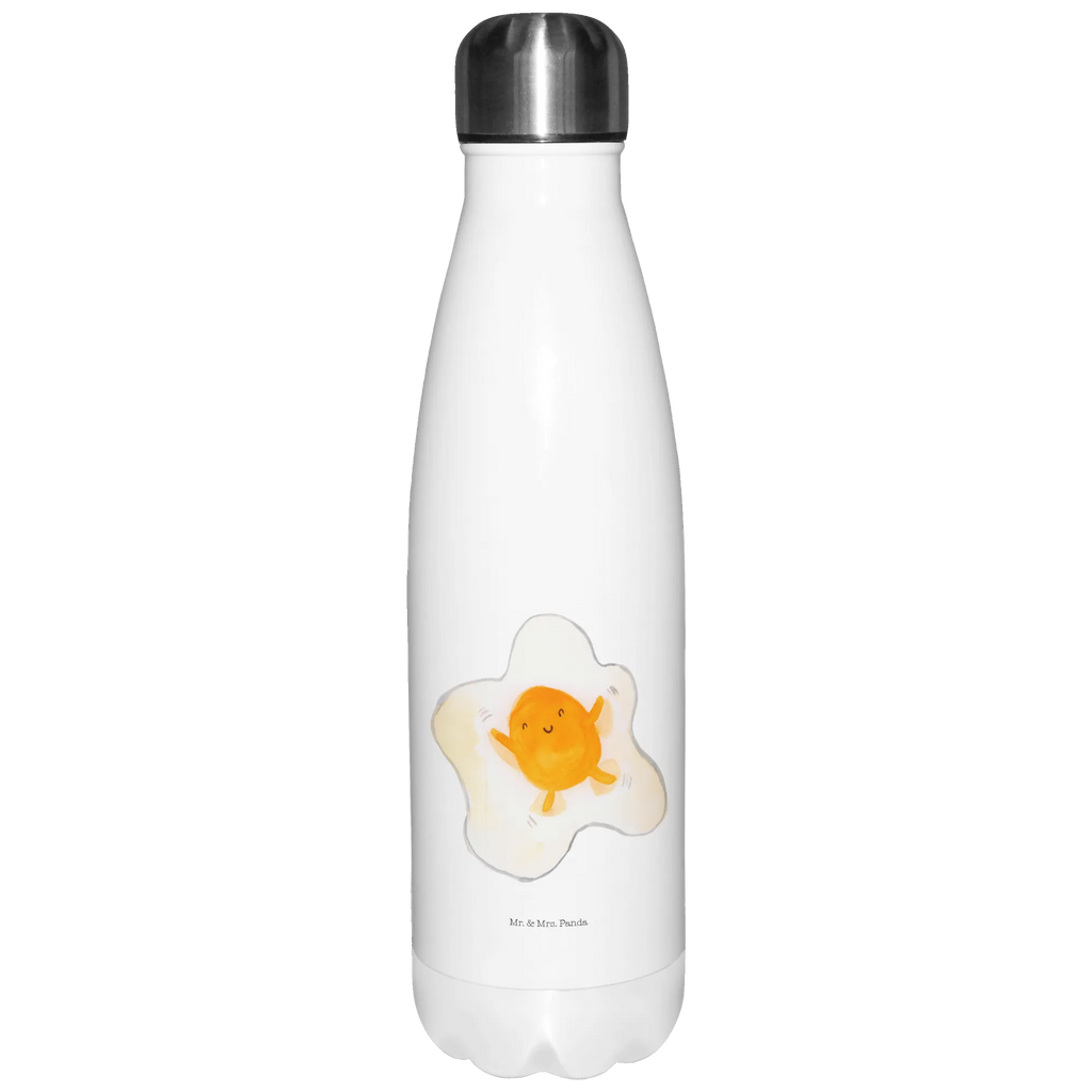 Thermosflasche Spiegelei Isolierflasche, Thermoflasche, Trinkflasche, Thermos, Edelstahl, Tiermotive, Gute Laune, lustige Sprüche, Tiere, Ei, Spiegelei, Schön, Tag, Glücklich, Liebe