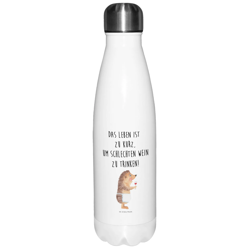 Thermosflasche Igel mit Wein Isolierflasche, Thermoflasche, Trinkflasche, Thermos, Edelstahl, Tiermotive, Gute Laune, lustige Sprüche, Tiere, Wein Spruch, Igel, Geschenk Weintrinker, Geschenk Weinliebhaber, Wein Deko, Weinglas, Rotwein, Weißwein, Wein trinken