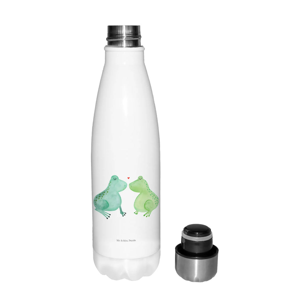 Thermosflasche Frosch Liebe Isolierflasche, Thermoflasche, Trinkflasche, Thermos, Edelstahl, Liebe, Partner, Freund, Freundin, Ehemann, Ehefrau, Heiraten, Verlobung, Heiratsantrag, Liebesgeschenk, Jahrestag, Hocheitstag, Verliebt, Verlobt, Verheiratet, Geschenk Freundin, Geschenk Freund, Liebesbeweis, Hochzeitstag, Geschenk Hochzeit, Frosch, Frösche, Froschkönig, Fröschchen