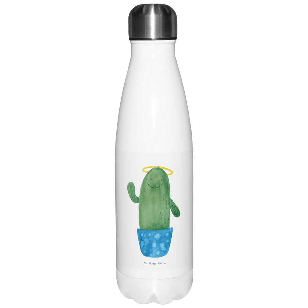 Thermosflasche Kaktus Heilig Isolierflasche, Thermoflasche, Trinkflasche, Thermos, Edelstahl, Kaktus, Kakteen, frech, lustig, Kind, Eltern, Familie, Bruder, Schwester, Schwestern, Freundin, Heiligenschein