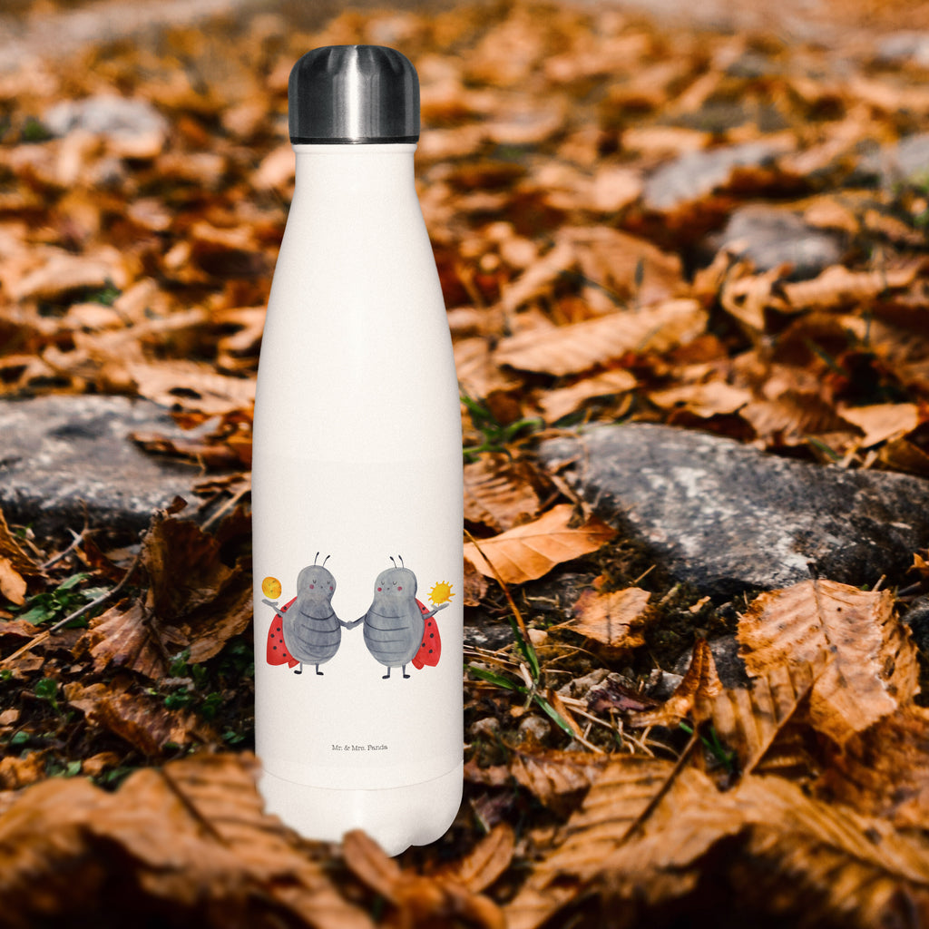 Thermosflasche Sternzeichen Zwilling Isolierflasche, Thermoflasche, Trinkflasche, Thermos, Edelstahl, Tierkreiszeichen, Sternzeichen, Horoskop, Astrologie, Aszendent, Zwillinge, Zwilling Geschenk, Zwilling Sternzeichen, Geburtstag Mai, Geschenk Mai, Geschenk Juni, Marienkäfer, Glückskäfer, Zwillingsbruder, Zwillingsschwester