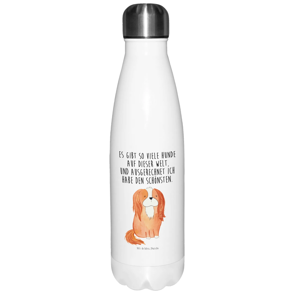 Thermosflasche Cavalier King Charles Spaniel Isolierflasche, Thermoflasche, Trinkflasche, Thermos, Edelstahl, Hund, Hundemotiv, Haustier, Hunderasse, Tierliebhaber, Hundebesitzer, Sprüche, Cavalier King Charles Spaniel, Cockerspaniel, Spaniel, Spruch, schönster Hund