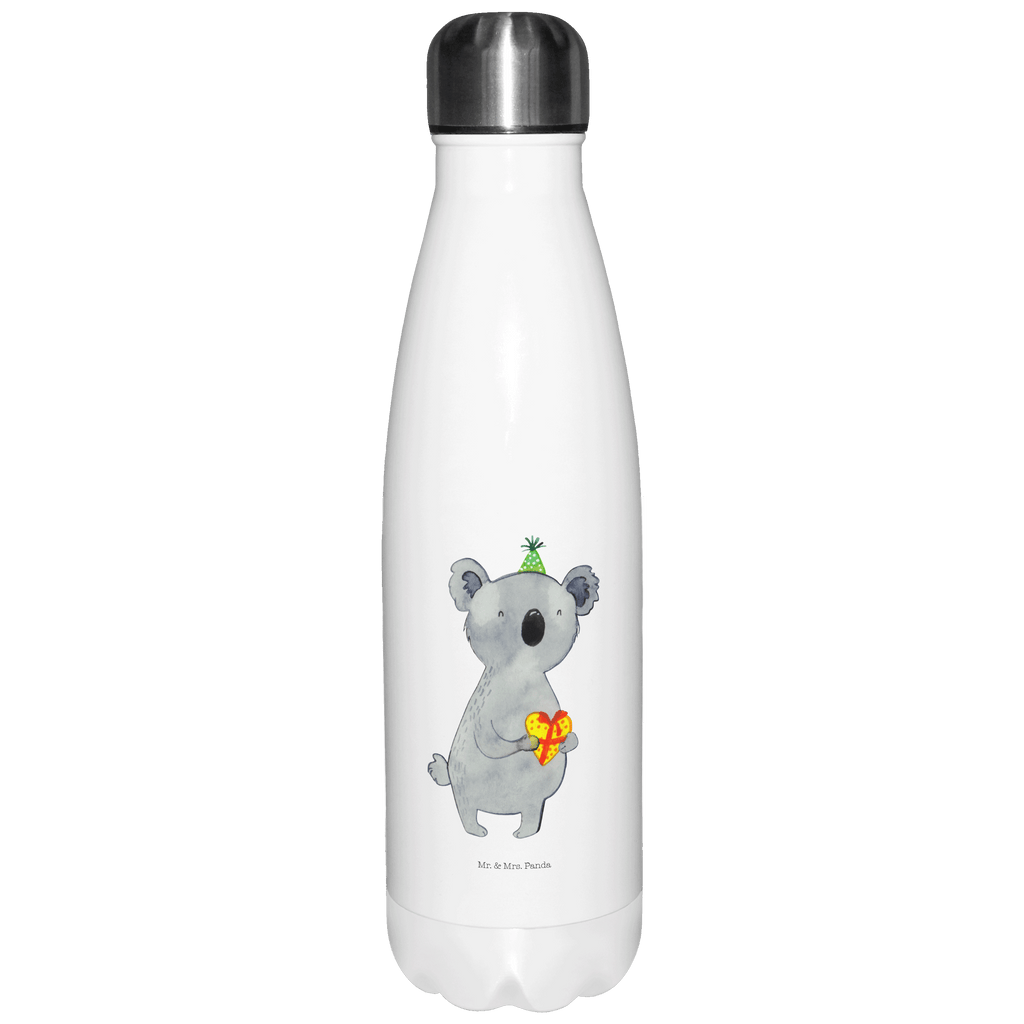 Thermosflasche Koala Geschenk Isolierflasche, Thermoflasche, Trinkflasche, Thermos, Edelstahl, Koala, Koalabär, Geschenk, Geburtstag, Party