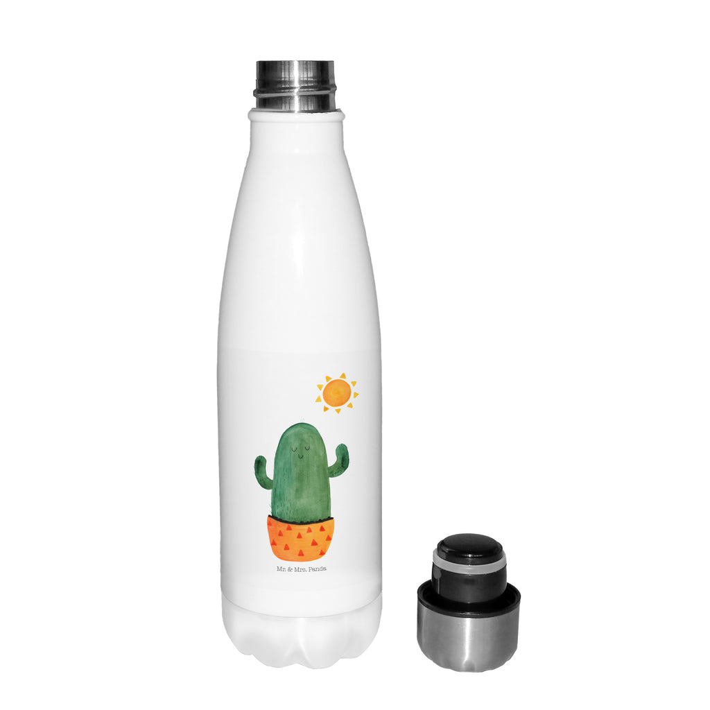 Thermosflasche Kaktus Sonnenanbeter Isolierflasche, Thermoflasche, Trinkflasche, Thermos, Edelstahl, Kaktus, Kakteen, Liebe Kaktusliebe, Sonne, Sonnenschein, Glück, glücklich, Motivation, Neustart, Trennung, Ehebruch, Scheidung, Freundin, Liebeskummer, Liebeskummer Geschenk, Geschenkidee