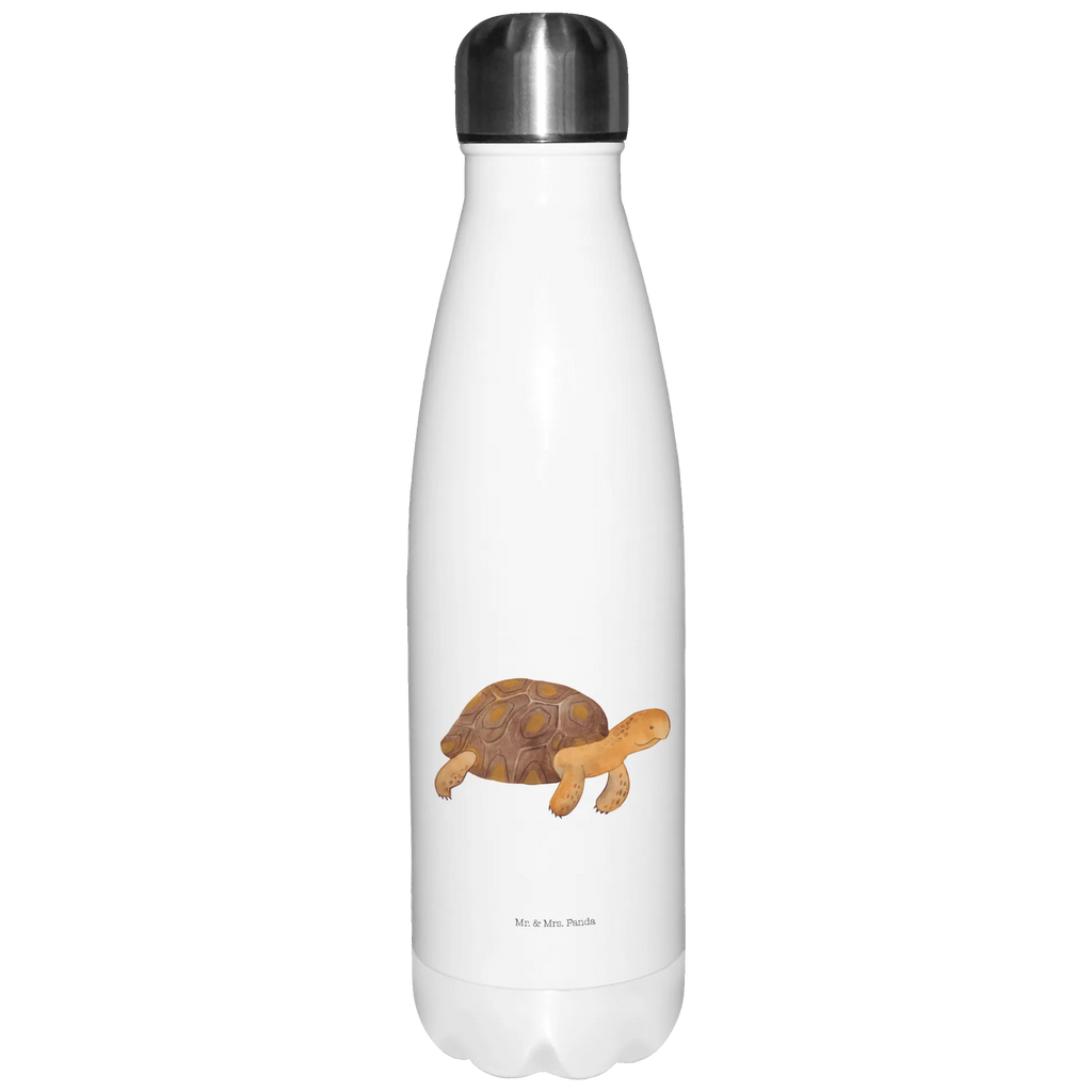 Thermosflasche Schildkröte marschiert Isolierflasche, Thermoflasche, Trinkflasche, Thermos, Edelstahl, Meerestiere, Meer, Urlaub, Schildkröte, Schildkröten, get lost, Abenteuer, Reiselust, Inspiration, Neustart, Motivation, Lieblingsmensch