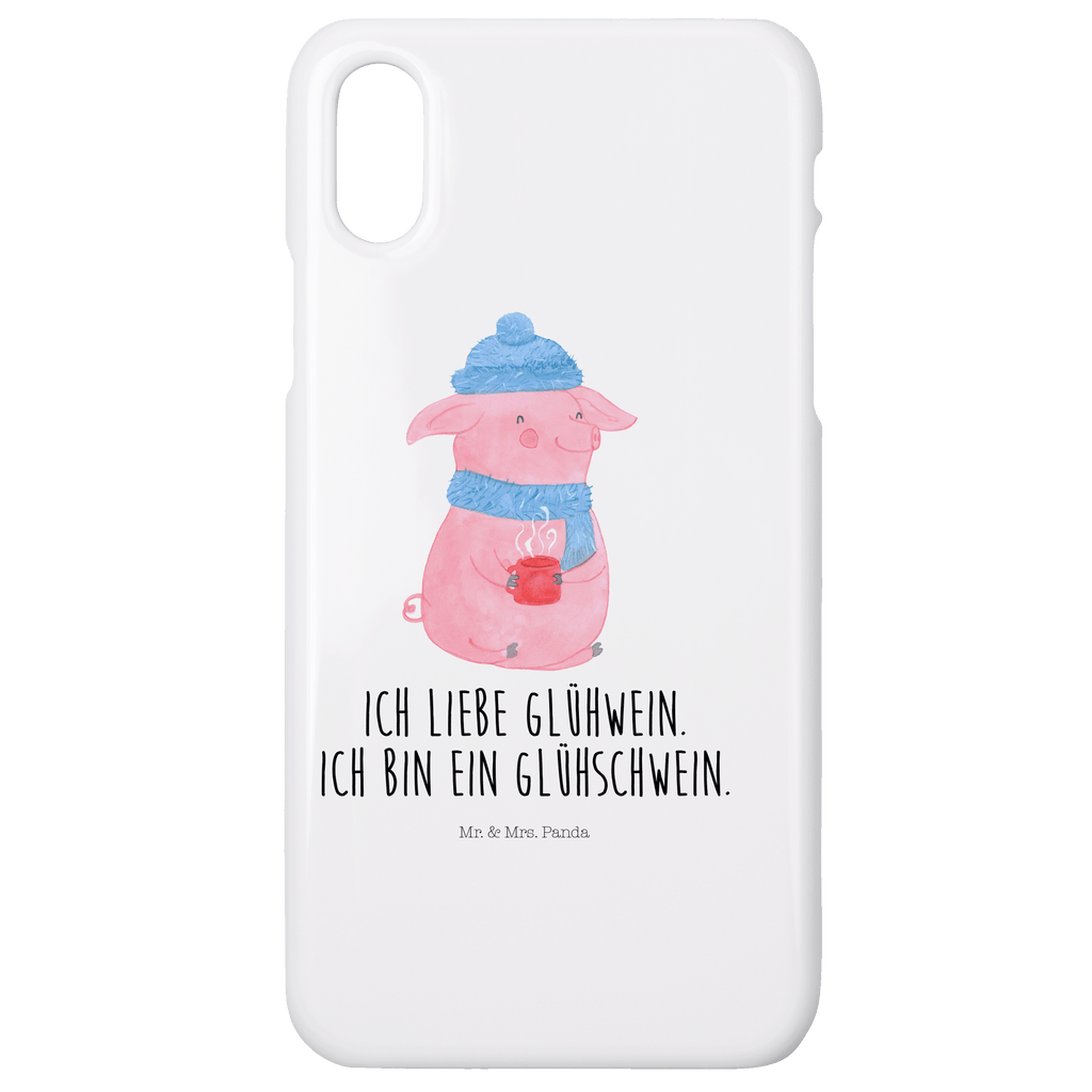 Handyhülle Schwein Glühwein Handyhülle, Handycover, Cover, Handy, Hülle, Iphone 10, Iphone X, Winter, Weihnachten, Weihnachtsdeko, Nikolaus, Advent, Heiligabend, Wintermotiv, Glühschwein, Glühwein, Weihnachtsmarkt, Punsch