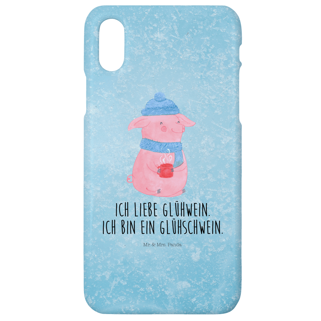 Handyhülle Schwein Glühwein Handyhülle, Handycover, Cover, Handy, Hülle, Iphone 10, Iphone X, Winter, Weihnachten, Weihnachtsdeko, Nikolaus, Advent, Heiligabend, Wintermotiv, Glühschwein, Glühwein, Weihnachtsmarkt, Punsch