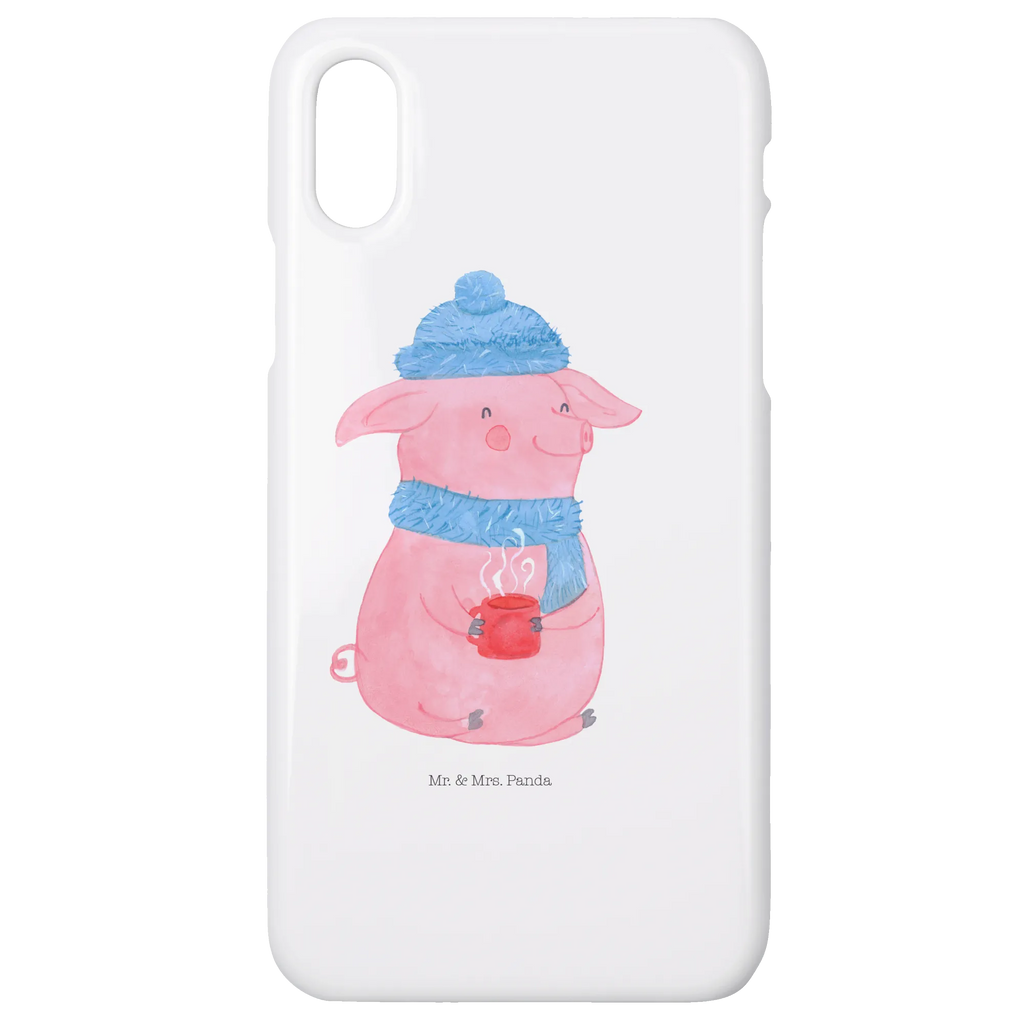 Handyhülle Schwein Glühwein Handyhülle, Handycover, Cover, Handy, Hülle, Iphone 10, Iphone X, Winter, Weihnachten, Weihnachtsdeko, Nikolaus, Advent, Heiligabend, Wintermotiv, Glühschwein, Glühwein, Weihnachtsmarkt, Punsch