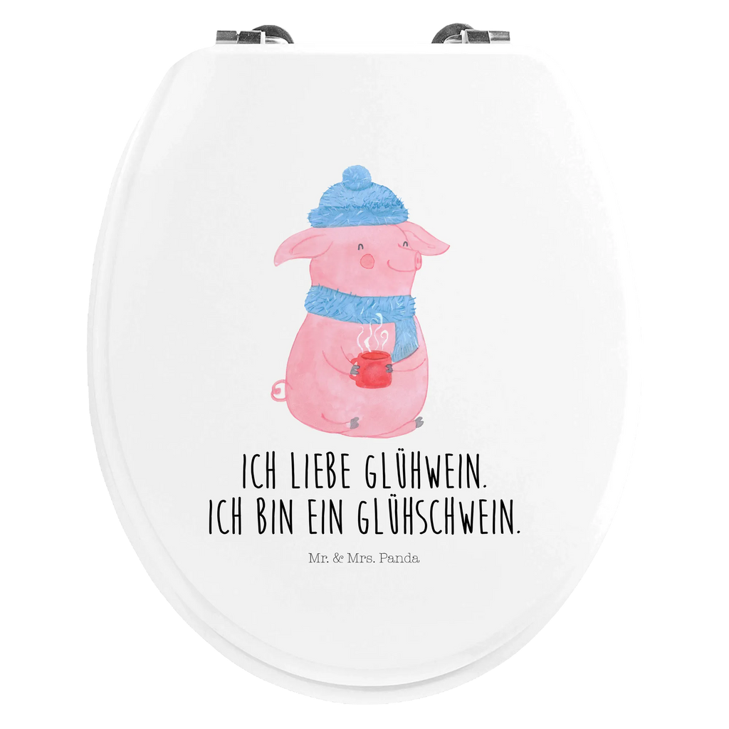 Motiv WC Sitz Glühschwein Klobrille, Klodeckel, Toilettendeckel, WC-Sitz, Toilette, Winter, Weihnachten, Weihnachtsdeko, Nikolaus, Advent, Heiligabend, Wintermotiv, Glühschwein, Glühwein, Weihnachtsmarkt, Punsch