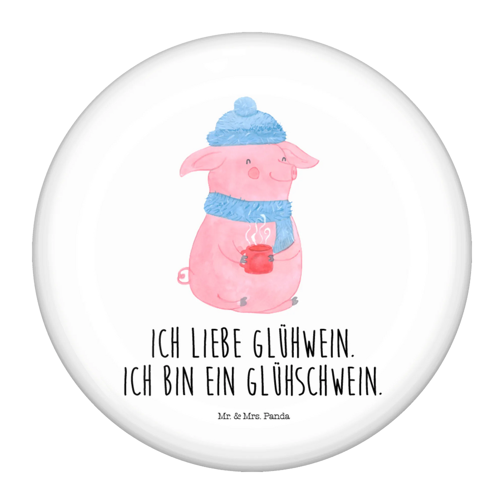 Button Glühschwein 50mm Button, Button, Pin, Anstecknadel, Winter, Weihnachten, Weihnachtsdeko, Nikolaus, Advent, Heiligabend, Wintermotiv, Glühschwein, Glühwein, Weihnachtsmarkt, Punsch