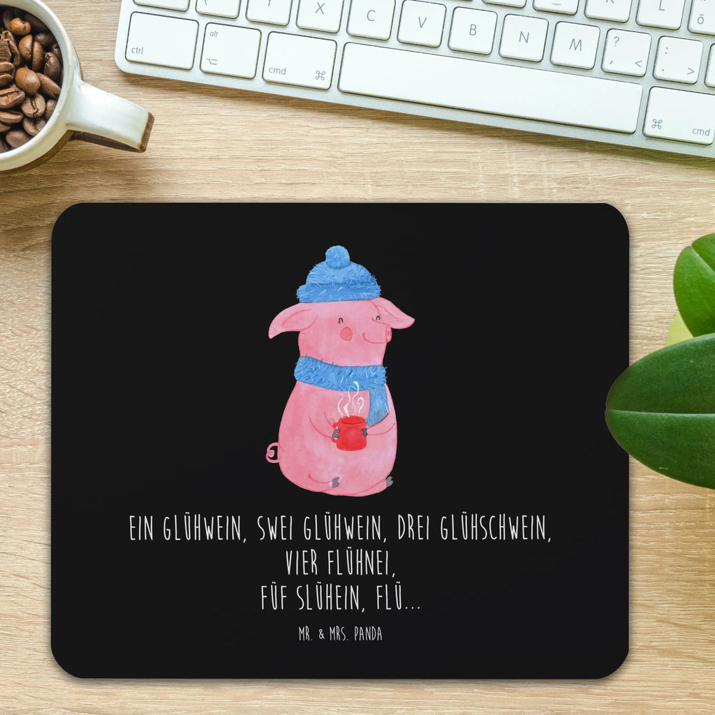 Mauspad Lallelndes Glühschwein Mousepad, Computer zubehör, Büroausstattung, PC Zubehör, Arbeitszimmer, Mauspad, Einzigartiges Mauspad, Designer Mauspad, Mausunterlage, Mauspad Büro, Winter, Weihnachten, Weihnachtsdeko, Nikolaus, Advent, Heiligabend, Wintermotiv, Glühwein, Betrunken, Weihnachtsmarkt, Spruch