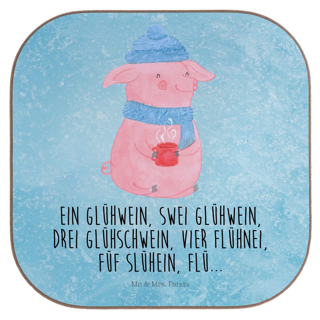 Quadratische Untersetzer Lallelndes Glühschwein Untersetzer, Bierdeckel, Glasuntersetzer, Untersetzer Gläser, Getränkeuntersetzer, Untersetzer aus Holz, Untersetzer für Gläser, Korkuntersetzer, Untersetzer Holz, Holzuntersetzer, Tassen Untersetzer, Untersetzer Design, Winter, Weihnachten, Weihnachtsdeko, Nikolaus, Advent, Heiligabend, Wintermotiv, Glühwein, Betrunken, Weihnachtsmarkt, Spruch