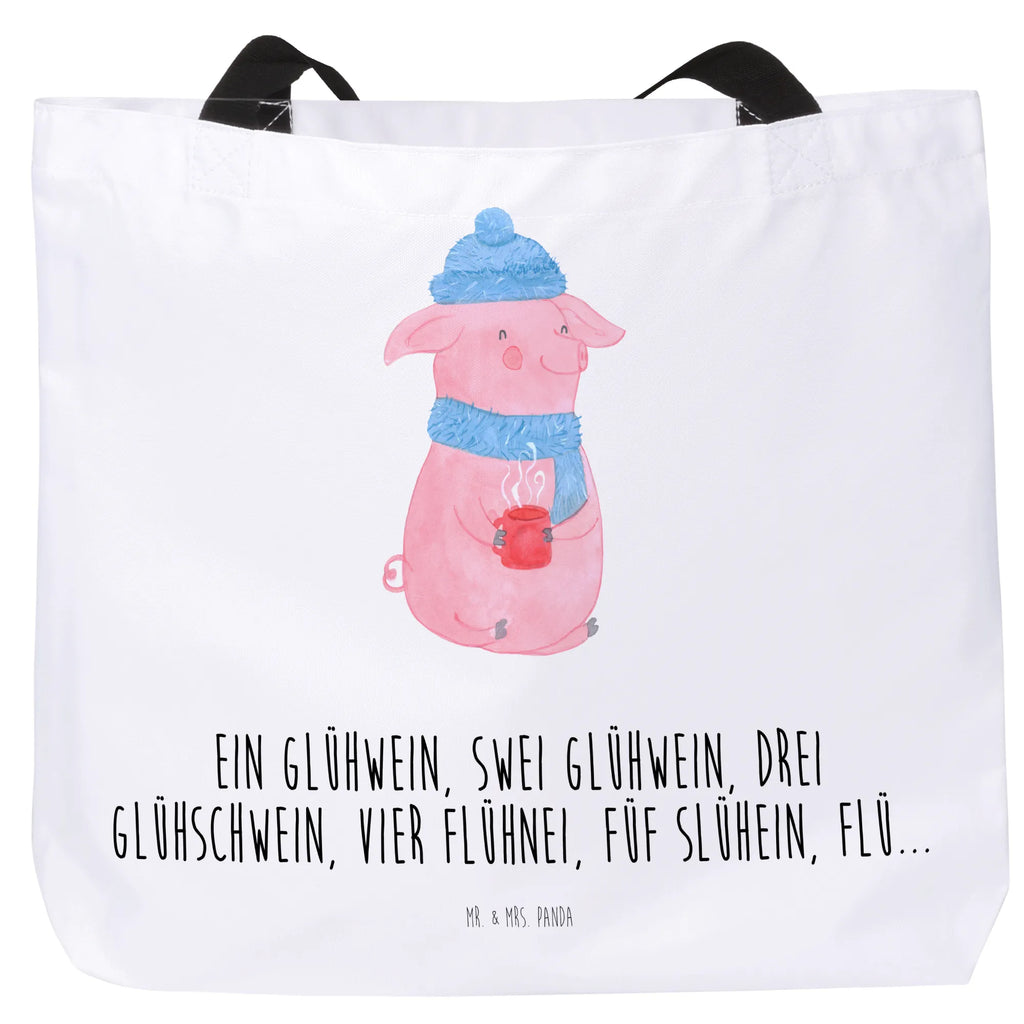 Shopper Lallelndes Glühschwein Beutel, Einkaufstasche, Tasche, Strandtasche, Einkaufsbeutel, Shopper, Schultasche, Freizeittasche, Tragebeutel, Schulbeutel, Alltagstasche, Winter, Weihnachten, Weihnachtsdeko, Nikolaus, Advent, Heiligabend, Wintermotiv, Glühwein, Betrunken, Weihnachtsmarkt, Spruch