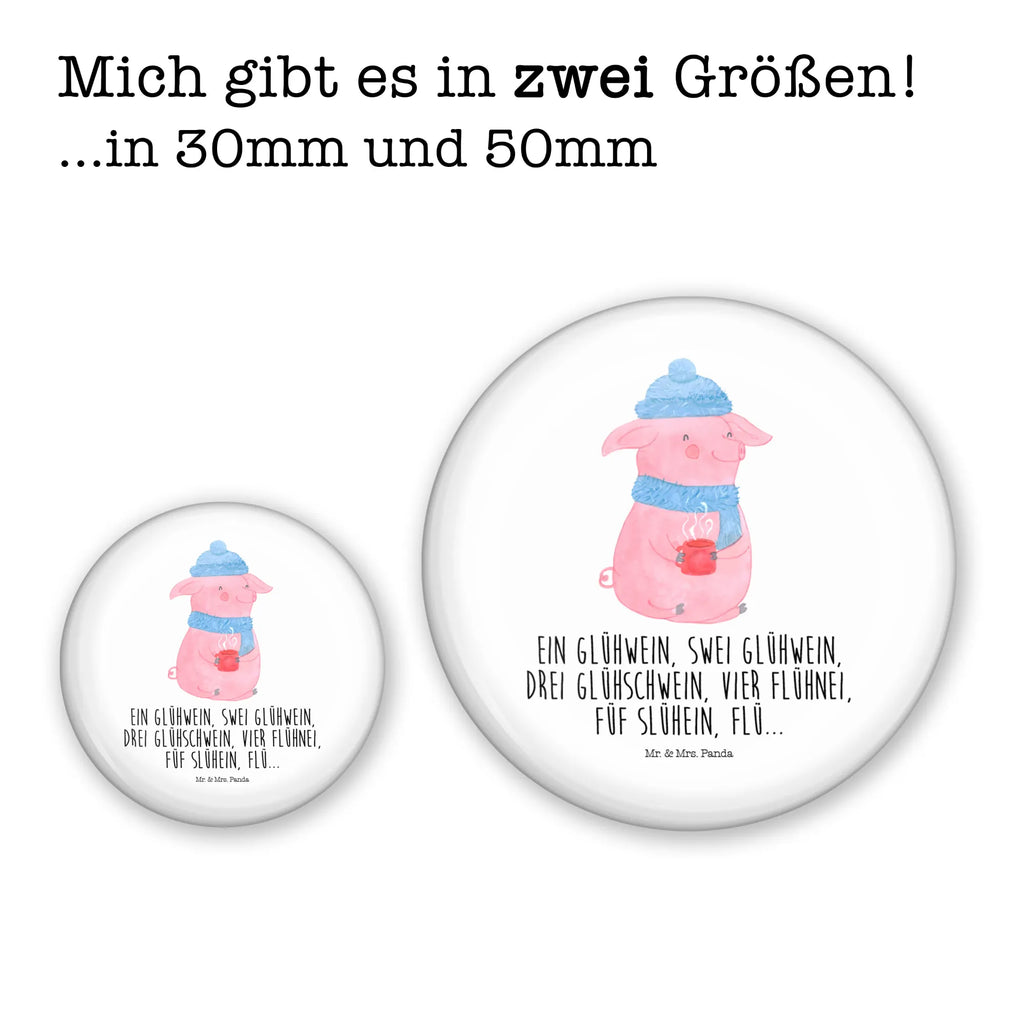 Button Lallelndes Glühschwein 50mm Button, Button, Pin, Anstecknadel, Winter, Weihnachten, Weihnachtsdeko, Nikolaus, Advent, Heiligabend, Wintermotiv, Glühwein, Betrunken, Weihnachtsmarkt, Spruch