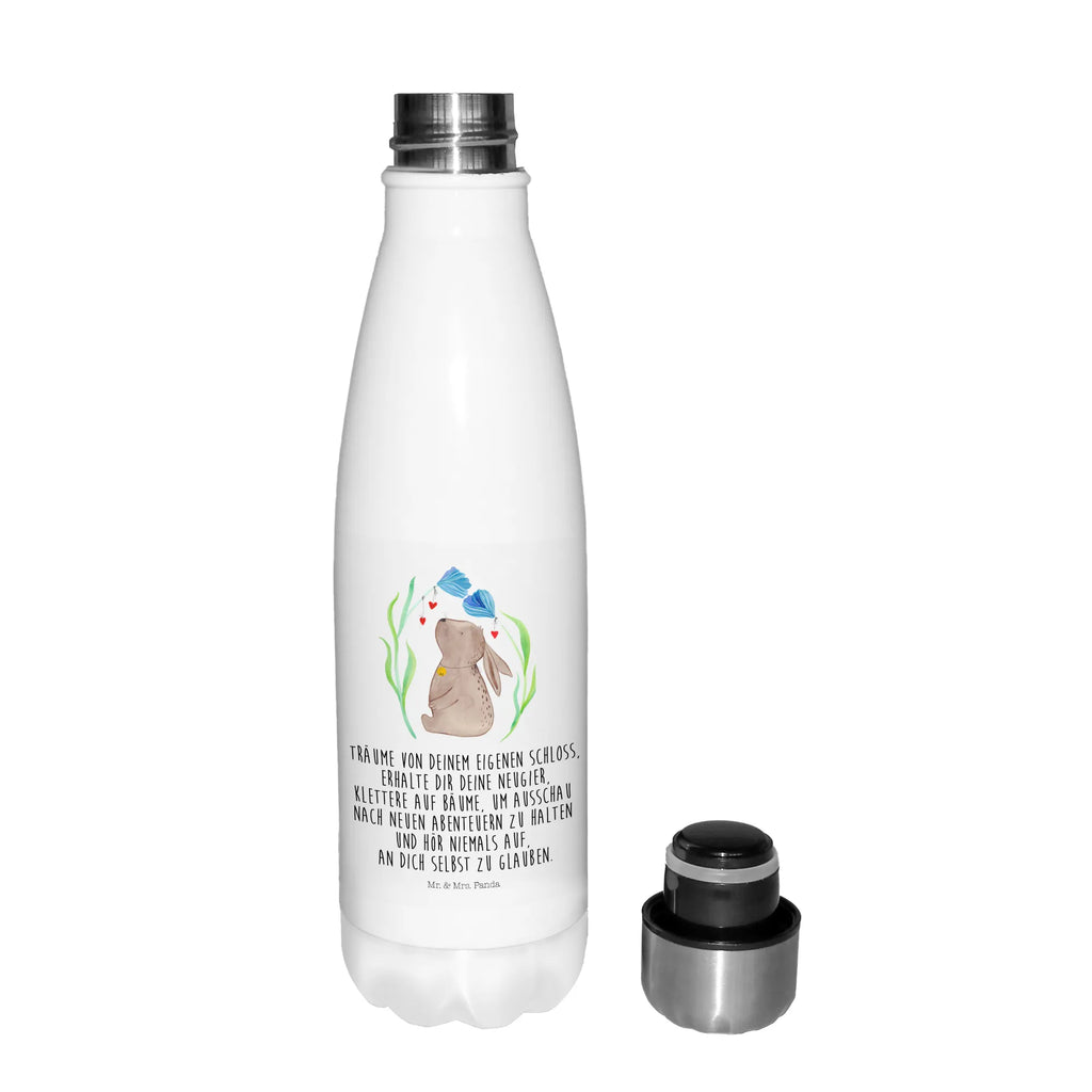 Thermosflasche Hase Blume Isolierflasche, Thermoflasche, Trinkflasche, Thermos, Edelstahl, Ostern, Osterhase, Ostergeschenke, Osternest, Osterdeko, Geschenke zu Ostern, Ostern Geschenk, Ostergeschenke Kinder, Ostern Kinder, Hase, Kaninchen, Kind, Taufe, Taufgeschenk, Geburt, Schwangerschaft, erstes Kind, Kindergeburtstag, Geburtstag, Hoffnung, Träume