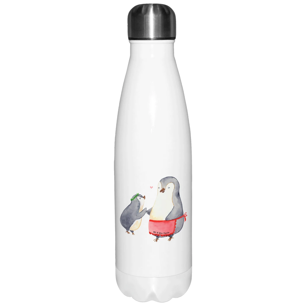 Thermosflasche Pinguin mit Kind Isolierflasche, Thermoflasche, Trinkflasche, Thermos, Edelstahl, Familie, Vatertag, Muttertag, Bruder, Schwester, Mama, Papa, Oma, Opa, Geschenk, Mami, Mutti, Mutter, Geburststag