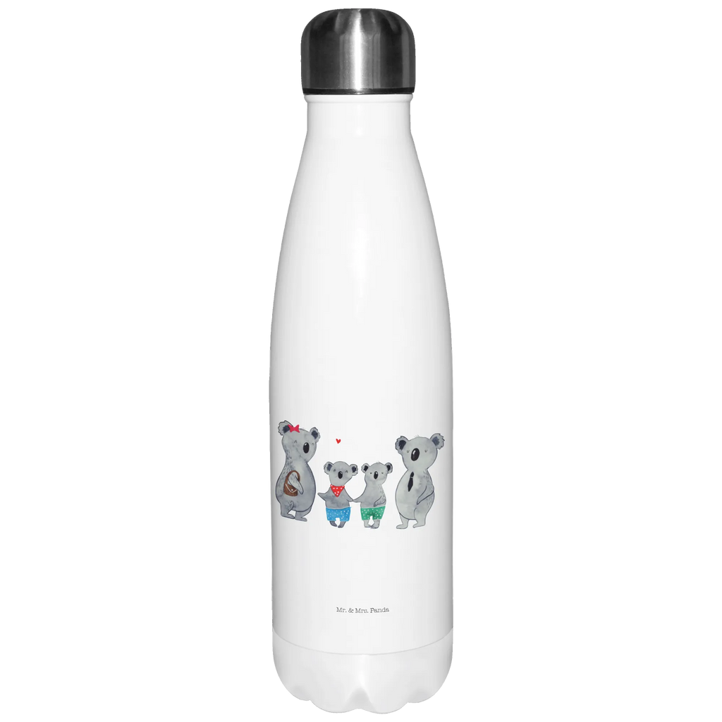 Thermosflasche Koala Familie zwei Isolierflasche, Thermoflasche, Trinkflasche, Thermos, Edelstahl, Familie, Vatertag, Muttertag, Bruder, Schwester, Mama, Papa, Oma, Opa, Koala, Koalabär, beste Familie, Familienzeit, Familienleben, Koalafamilie, Lieblingsfamilie