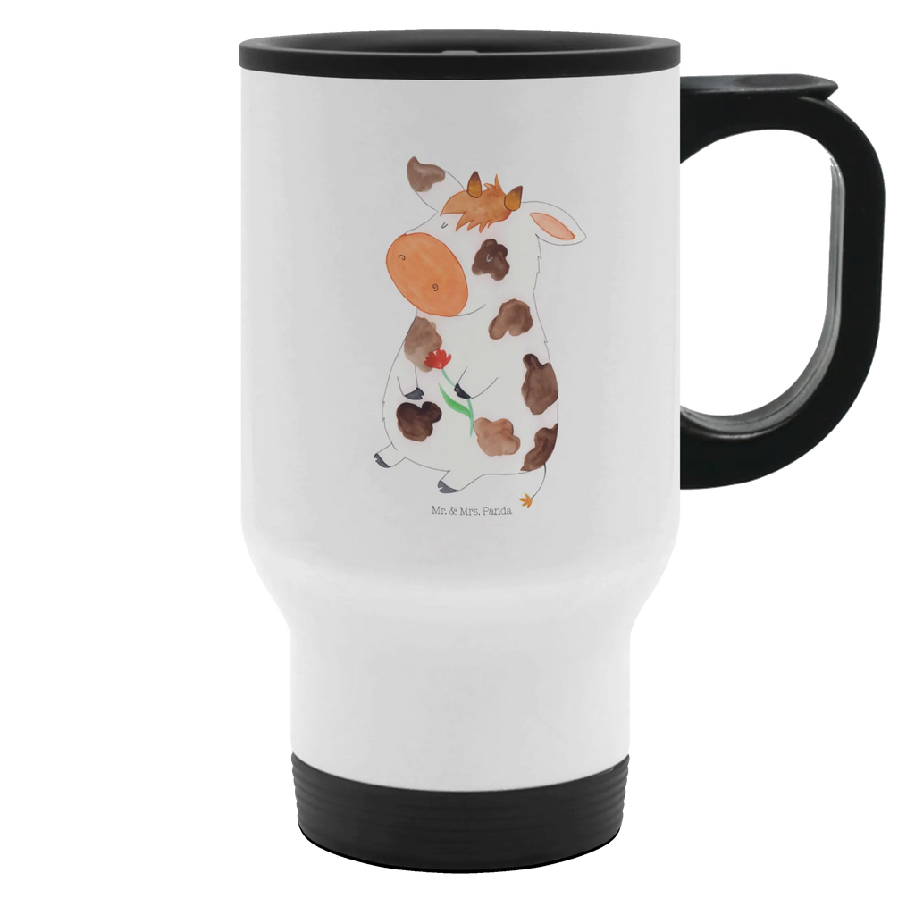 Thermobecher Kuh Thermobecher, To Go Becher, Thermotasse, Kaffeebecher, Isolierbecher, Thermobecher To Go, Warmhaltetasse, Edelstahlbecher, Reisebecher, Tasse mit Deckel, Thermobecher für 400 ml, Kaffeetasse zum Mitnehmen, Tasse zum Mitnehmen, Spülmaschinenfest, Bauernhof, Hoftiere, Landwirt, Landwirtin, Kuh, Kühe, Träume, Flausen, Spruch, Magie, Motivtion, Hof, Milch, Milchkuh