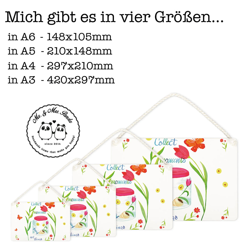 Deko Schild Collect Moments, not things Dekoschild, Deko Schild, Schild, Tür Schild, Türschild, Holzschild, Wandschild, Wanddeko, Blumen Deko, Frühlings Deko, Sommer Deko, Dekoration, positive Botschaft, Naturliebhaber, Outdoor, Natur, Abenteuer, Momente, Spruch Erinnerungen, Zitat Leben, Zitat Englisch, Spruch Leben, Lebensweisheit, Deko Bild, Blumen Motiv, Lebensmotto