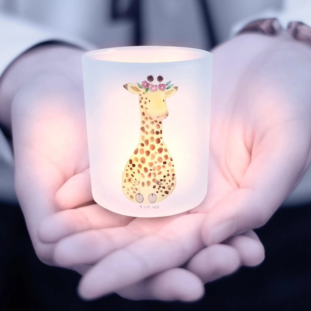 Windlicht Giraffe Blumenkranz Windlicht Glas, Teelichtglas, Teelichthalter, Teelichter, Kerzenglas, Windlicht Kerze, Kerzenlicht, Glas Windlicht, Windlicht Zur Hochzeit, Windlicht Deko, Windlicht Hochzeit, Teelichtgläser, Windlicht Dekorieren, Afrika, Wildtiere, Giraffe, Blumenkranz, Abenteurer, Selbstliebe, Freundin