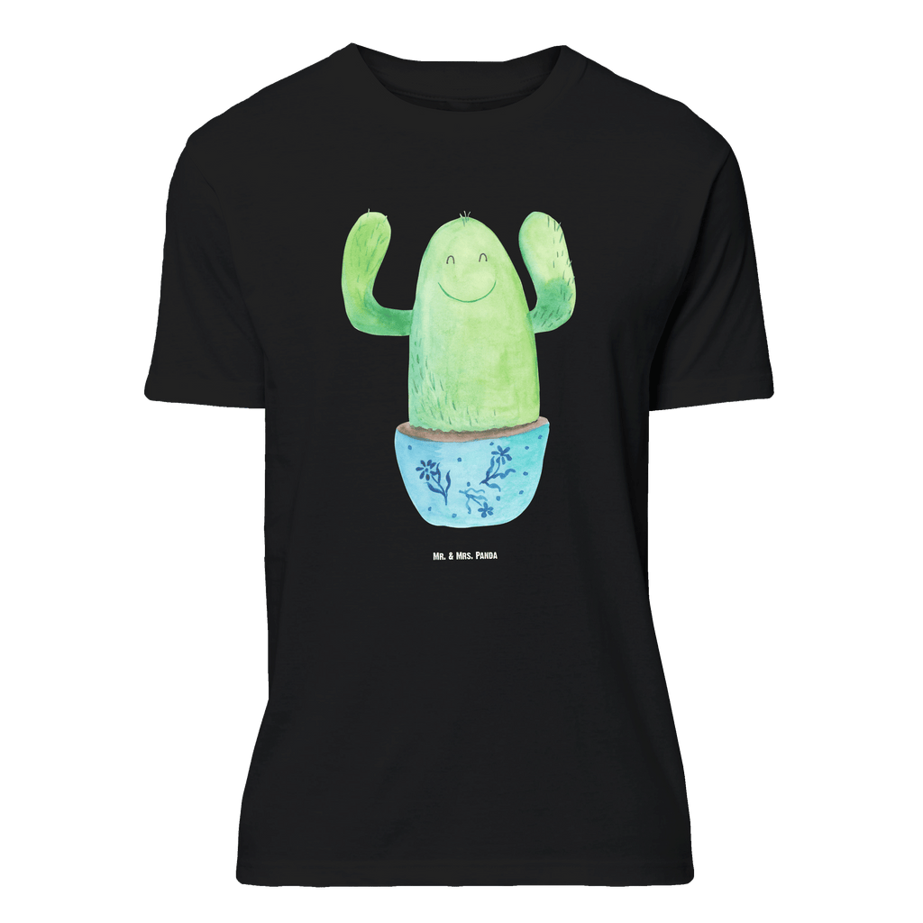 T-Shirt Standard Kaktus Happy T-Shirt, Shirt, Tshirt, Lustiges T-Shirt, T-Shirt mit Spruch, Party, Junggesellenabschied, Jubiläum, Geburstag, Herrn, Damen, Männer, Frauen, Schlafshirt, Nachthemd, Sprüche, Kaktus, Kakteen, Motivation, Spruch, lustig, Kindersicherung, Neustart, Büro, Büroalltag, Kollege, Kollegin, Freundin, Mutter, Familie, Ausbildung