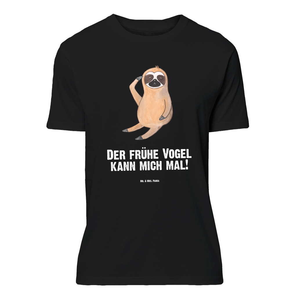 T-Shirt Standard Faultier Vogel T-Shirt, Shirt, Tshirt, Lustiges T-Shirt, T-Shirt mit Spruch, Party, Junggesellenabschied, Jubiläum, Geburstag, Herrn, Damen, Männer, Frauen, Schlafshirt, Nachthemd, Sprüche, Faultier, Faultier Geschenk, Faultier Deko, Faultiere, faul, Lieblingstier, Spinner, früher Vogel, der frühe Vogel, Frühaufsteher, Morgenmuffel, Vogel, Faultierwelt