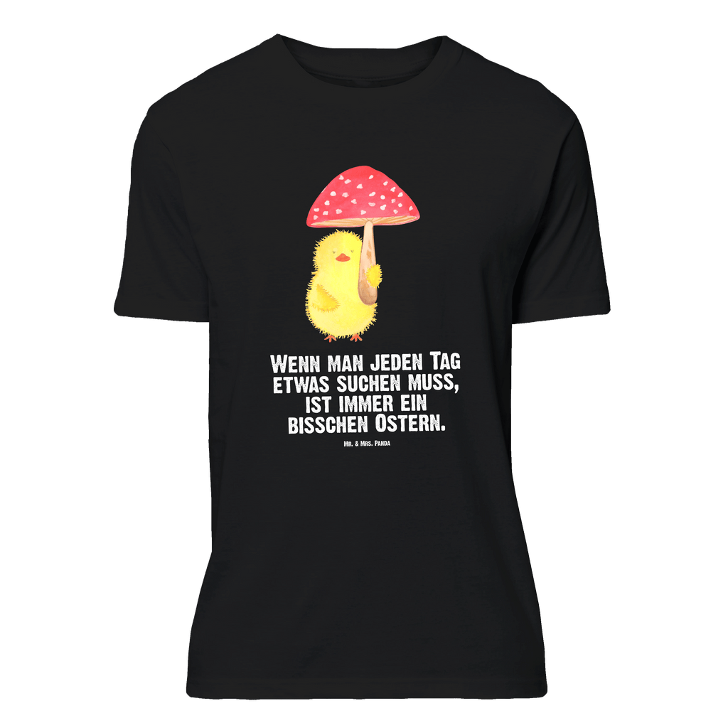 T-Shirt Standard Küken Fliegenpilz T-Shirt, Shirt, Tshirt, Lustiges T-Shirt, T-Shirt mit Spruch, Party, Junggesellenabschied, Jubiläum, Geburstag, Herrn, Damen, Männer, Frauen, Schlafshirt, Nachthemd, Sprüche, Ostern, Osterhase, Ostergeschenke, Osternest, Osterdeko, Geschenke zu Ostern, Ostern Geschenk, Ostergeschenke Kinder, Ostern Kinder, Küken, Fliegenpilz, Glückspilz, Frohe Ostern, Ostergrüße