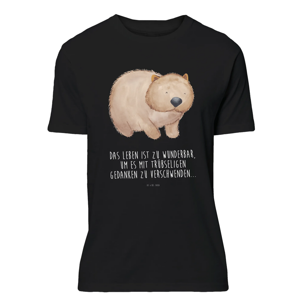 T-Shirt Standard Wombat T-Shirt, Shirt, Tshirt, Lustiges T-Shirt, T-Shirt mit Spruch, Party, Junggesellenabschied, Jubiläum, Geburstag, Herrn, Damen, Männer, Frauen, Schlafshirt, Nachthemd, Sprüche, Tiermotive, Gute Laune, lustige Sprüche, Tiere, Wombat, Das Leben ist schön, Motivation, Spruch, Australien