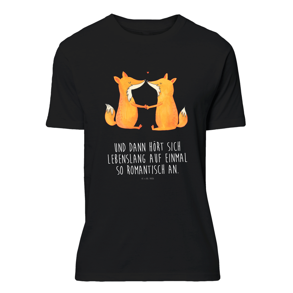 T-Shirt Standard Füchse Liebe T-Shirt, Shirt, Tshirt, Lustiges T-Shirt, T-Shirt mit Spruch, Party, Junggesellenabschied, Jubiläum, Geburstag, Herrn, Damen, Männer, Frauen, Schlafshirt, Nachthemd, Sprüche, Fuchs, Füchse, Fox, Liebe, Liebespaar, Paar, Partner, Freundin, Freund, Ehe, Verlobte, Ehemann, Ehefrau, Liebesbeweis