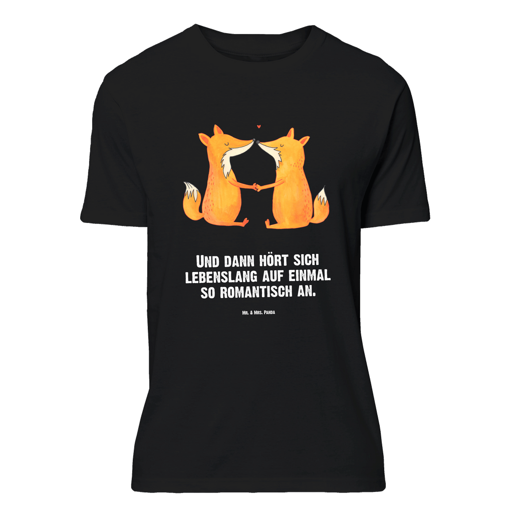 T-Shirt Standard Füchse Liebe T-Shirt, Shirt, Tshirt, Lustiges T-Shirt, T-Shirt mit Spruch, Party, Junggesellenabschied, Jubiläum, Geburstag, Herrn, Damen, Männer, Frauen, Schlafshirt, Nachthemd, Sprüche, Fuchs, Füchse, Fox, Liebe, Liebespaar, Paar, Partner, Freundin, Freund, Ehe, Verlobte, Ehemann, Ehefrau, Liebesbeweis