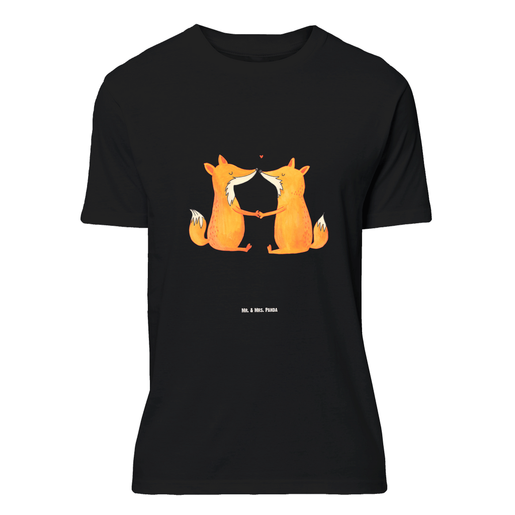 T-Shirt Standard Füchse Liebe T-Shirt, Shirt, Tshirt, Lustiges T-Shirt, T-Shirt mit Spruch, Party, Junggesellenabschied, Jubiläum, Geburstag, Herrn, Damen, Männer, Frauen, Schlafshirt, Nachthemd, Sprüche, Fuchs, Füchse, Fox, Liebe, Liebespaar, Paar, Partner, Freundin, Freund, Ehe, Verlobte, Ehemann, Ehefrau, Liebesbeweis