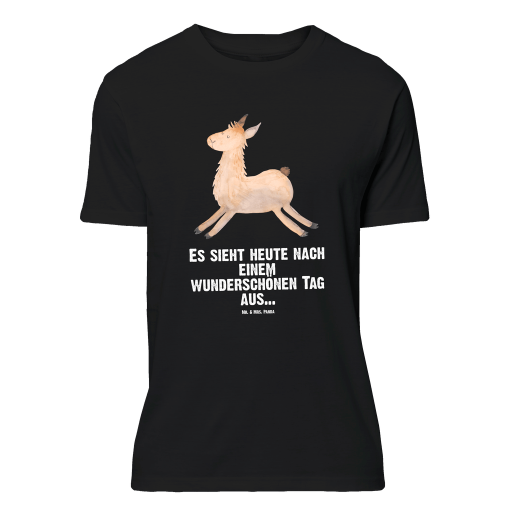 T-Shirt Standard Lama Springen T-Shirt, Shirt, Tshirt, Lustiges T-Shirt, T-Shirt mit Spruch, Party, Junggesellenabschied, Jubiläum, Geburstag, Herrn, Damen, Männer, Frauen, Schlafshirt, Nachthemd, Sprüche, Lama, Alpaka, Lamas, Lieblingstag, Happy day, fröhlich, Glück, Freundin, Liebeskummer, Neustart, guten Morgen, Start, Prüfung, Abitur