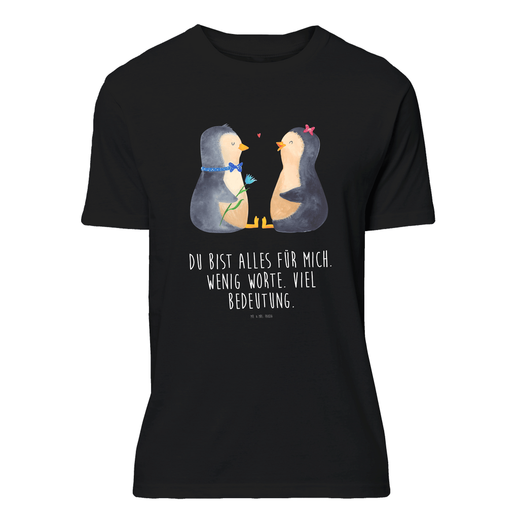 T-Shirt Standard Pinguin Pärchen T-Shirt, Shirt, Tshirt, Lustiges T-Shirt, T-Shirt mit Spruch, Party, Junggesellenabschied, Jubiläum, Geburstag, Herrn, Damen, Männer, Frauen, Schlafshirt, Nachthemd, Sprüche, Pinguin, Pinguine, Liebe, Liebespaar, Liebesbeweis, Liebesgeschenk, Verlobung, Jahrestag, Hochzeitstag, Hochzeit, Hochzeitsgeschenk, große Liebe, Traumpaar