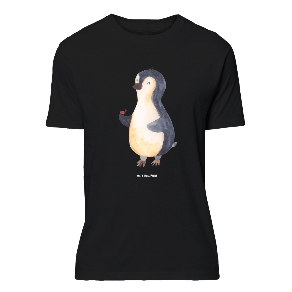 T-Shirt Standard Pinguin Marienkäfer T-Shirt, Shirt, Tshirt, Lustiges T-Shirt, T-Shirt mit Spruch, Party, Junggesellenabschied, Jubiläum, Geburstag, Herrn, Damen, Männer, Frauen, Schlafshirt, Nachthemd, Sprüche, Pinguin, Pinguine, Marienkäfer, Liebe, Wunder, Glück, Freude, Lebensfreude