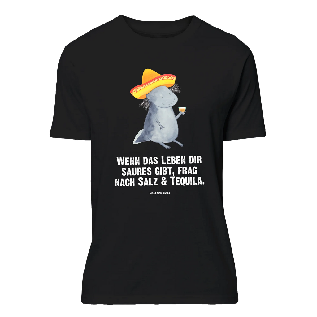 T-Shirt Standard Axolotl Tequila T-Shirt, Shirt, Tshirt, Lustiges T-Shirt, T-Shirt mit Spruch, Party, Junggesellenabschied, Jubiläum, Geburstag, Herrn, Damen, Männer, Frauen, Schlafshirt, Nachthemd, Sprüche, Axolotl, Molch, Mexico, Mexiko, Sombrero, Zitrone, Tequila, Motivation, Spruch, Schwanzlurch, Lurch, Lurche, Axolot, Feuerdrache, Feuersalamander