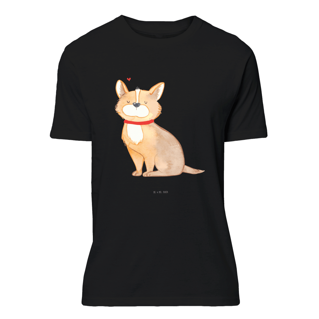 T-Shirt Standard Hund Glück T-Shirt, Shirt, Tshirt, Lustiges T-Shirt, T-Shirt mit Spruch, Party, Junggesellenabschied, Jubiläum, Geburstag, Herrn, Damen, Männer, Frauen, Schlafshirt, Nachthemd, Sprüche, Hund, Hundemotiv, Haustier, Hunderasse, Tierliebhaber, Hundebesitzer, Corgie, Hundeliebe, Spruch, Hundemama, Liebe