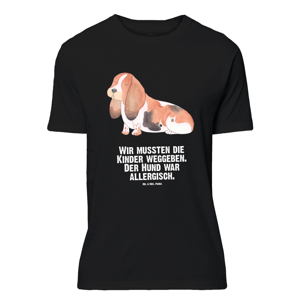 T-Shirt Standard Hund Basset Hound T-Shirt, Shirt, Tshirt, Lustiges T-Shirt, T-Shirt mit Spruch, Party, Junggesellenabschied, Jubiläum, Geburstag, Herrn, Damen, Männer, Frauen, Schlafshirt, Nachthemd, Sprüche, Hund, Hundemotiv, Haustier, Hunderasse, Tierliebhaber, Hundebesitzer, Basset Hound, Basset, Hundeliebe, kinderlos