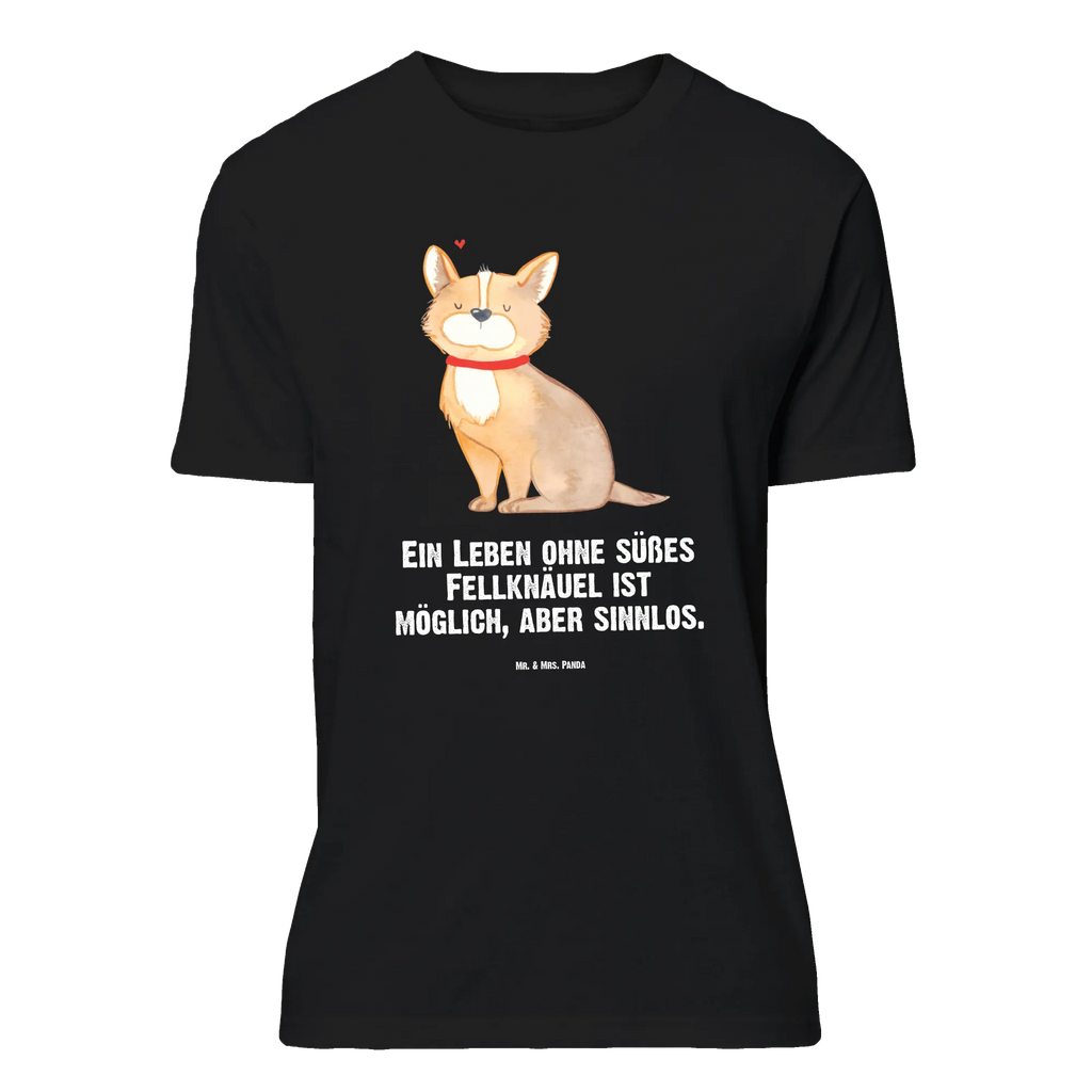 T-Shirt Standard Hund Glück T-Shirt, Shirt, Tshirt, Lustiges T-Shirt, T-Shirt mit Spruch, Party, Junggesellenabschied, Jubiläum, Geburstag, Herrn, Damen, Männer, Frauen, Schlafshirt, Nachthemd, Sprüche, Hund, Hundemotiv, Haustier, Hunderasse, Tierliebhaber, Hundebesitzer, Corgie, Hundeliebe, Spruch, Hundemama, Liebe