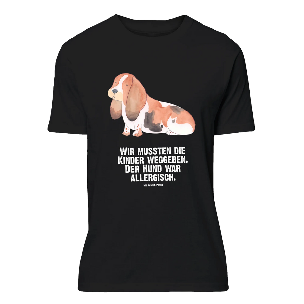 T-Shirt Standard Hund Basset Hound T-Shirt, Shirt, Tshirt, Lustiges T-Shirt, T-Shirt mit Spruch, Party, Junggesellenabschied, Jubiläum, Geburstag, Herrn, Damen, Männer, Frauen, Schlafshirt, Nachthemd, Sprüche, Hund, Hundemotiv, Haustier, Hunderasse, Tierliebhaber, Hundebesitzer, Basset Hound, Basset, Hundeliebe, kinderlos