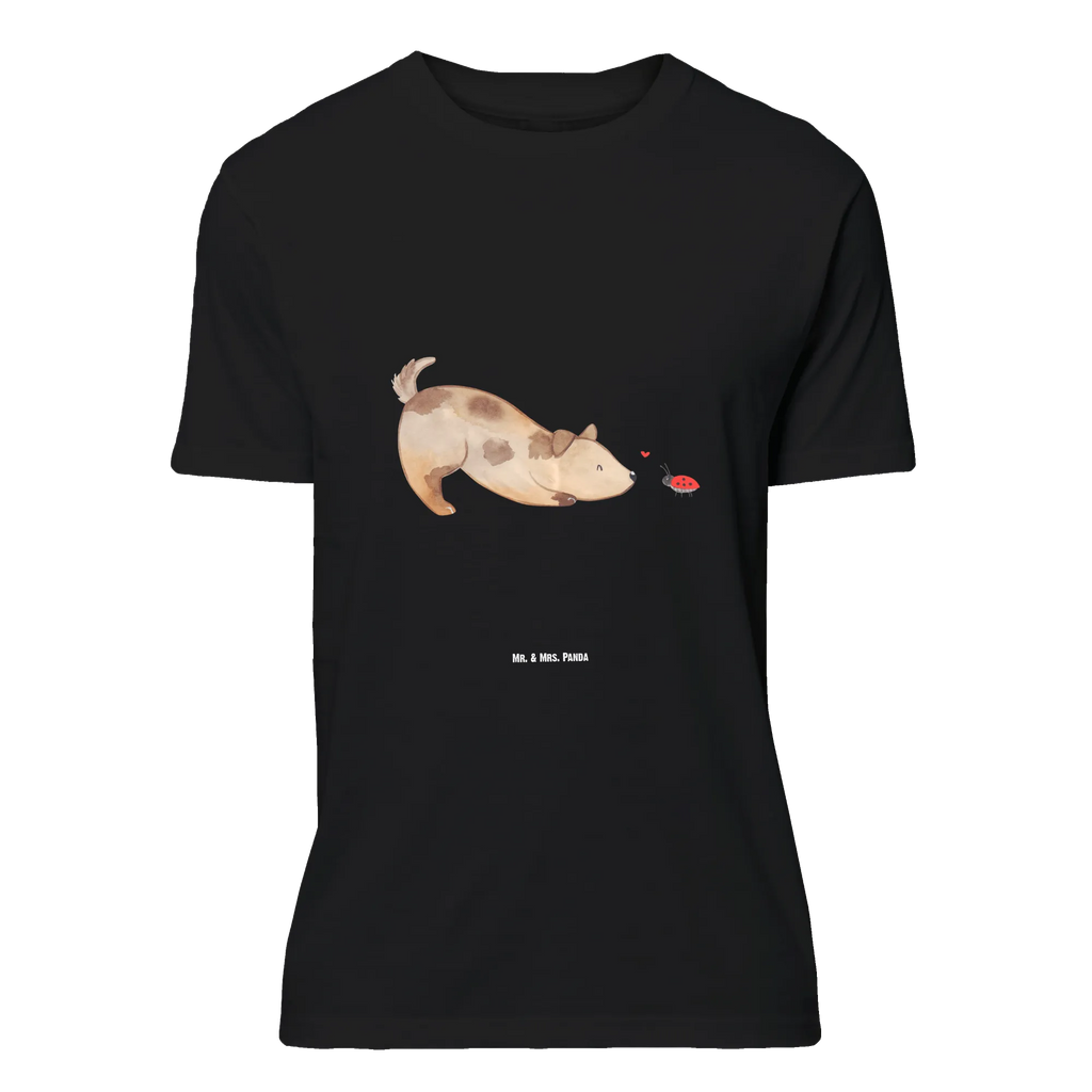 T-Shirt Standard Hund Marienkäfer T-Shirt, Shirt, Tshirt, Lustiges T-Shirt, T-Shirt mit Spruch, Party, Junggesellenabschied, Jubiläum, Geburstag, Herrn, Damen, Männer, Frauen, Schlafshirt, Nachthemd, Sprüche, Hund, Hundemotiv, Haustier, Hunderasse, Tierliebhaber, Hundebesitzer, Hunde, Hundespruch, Marienkäfer, Mischling, Mischlinghund