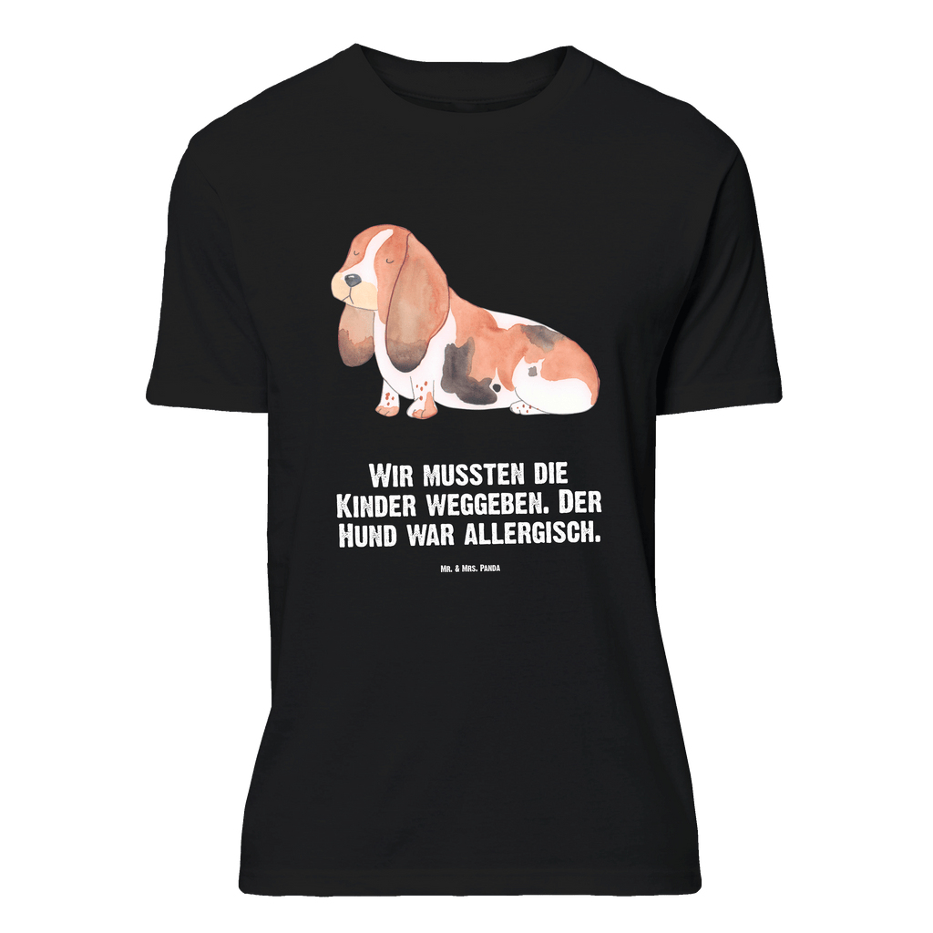 T-Shirt Standard Hund Basset Hound T-Shirt, Shirt, Tshirt, Lustiges T-Shirt, T-Shirt mit Spruch, Party, Junggesellenabschied, Jubiläum, Geburstag, Herrn, Damen, Männer, Frauen, Schlafshirt, Nachthemd, Sprüche, Hund, Hundemotiv, Haustier, Hunderasse, Tierliebhaber, Hundebesitzer, Basset Hound, Basset, Hundeliebe, kinderlos