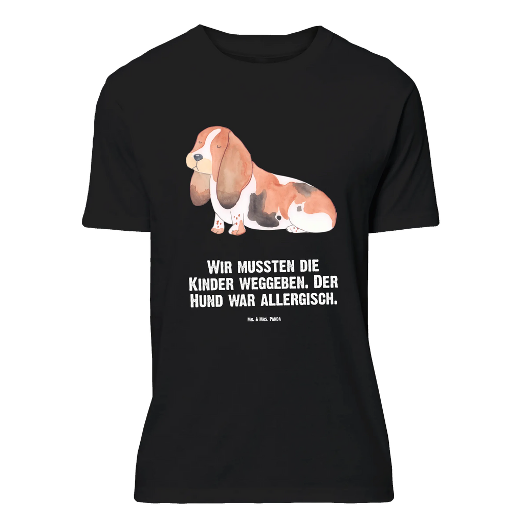 T-Shirt Standard Hund Basset Hound T-Shirt, Shirt, Tshirt, Lustiges T-Shirt, T-Shirt mit Spruch, Party, Junggesellenabschied, Jubiläum, Geburstag, Herrn, Damen, Männer, Frauen, Schlafshirt, Nachthemd, Sprüche, Hund, Hundemotiv, Haustier, Hunderasse, Tierliebhaber, Hundebesitzer, Basset Hound, Basset, Hundeliebe, kinderlos