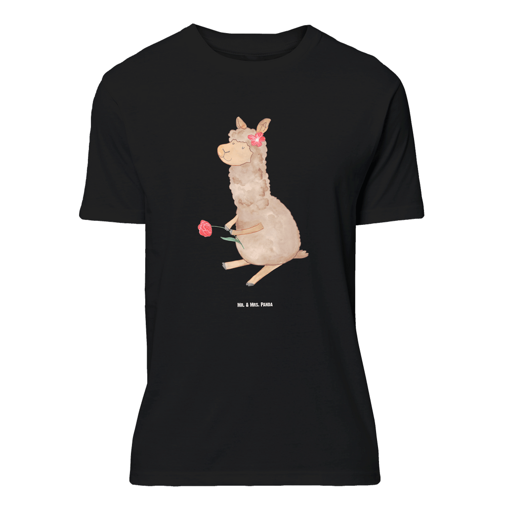 T-Shirt Standard Alpaka Blume T-Shirt, Shirt, Tshirt, Lustiges T-Shirt, T-Shirt mit Spruch, Party, Junggesellenabschied, Jubiläum, Geburstag, Herrn, Damen, Männer, Frauen, Schlafshirt, Nachthemd, Sprüche, Alpaka, Lama, Blume, Lamas, Alpaka Zitat, Alpaka Spruch, Alpaka Dekor, Alpaka Geschenk, Alpaka Dekoration, Alpaka Witz, Motiv Alpaka