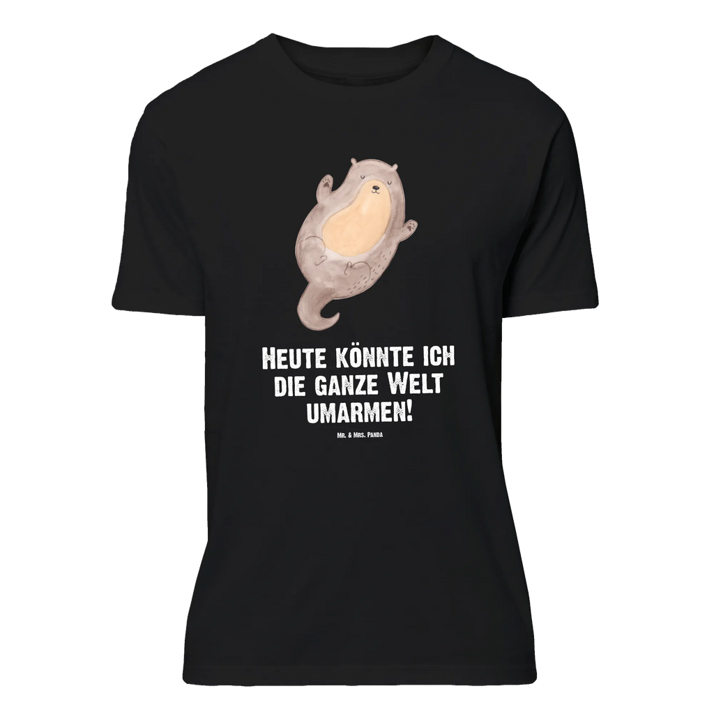 T-Shirt Standard Otter Umarmen T-Shirt, Shirt, Tshirt, Lustiges T-Shirt, T-Shirt mit Spruch, Party, Junggesellenabschied, Jubiläum, Geburstag, Herrn, Damen, Männer, Frauen, Schlafshirt, Nachthemd, Sprüche, Otter, Fischotter, Seeotter, Otter Seeotter See Otter