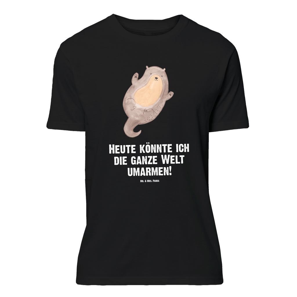 T-Shirt Standard Otter Umarmen T-Shirt, Shirt, Tshirt, Lustiges T-Shirt, T-Shirt mit Spruch, Party, Junggesellenabschied, Jubiläum, Geburstag, Herrn, Damen, Männer, Frauen, Schlafshirt, Nachthemd, Sprüche, Otter, Fischotter, Seeotter, Otter Seeotter See Otter