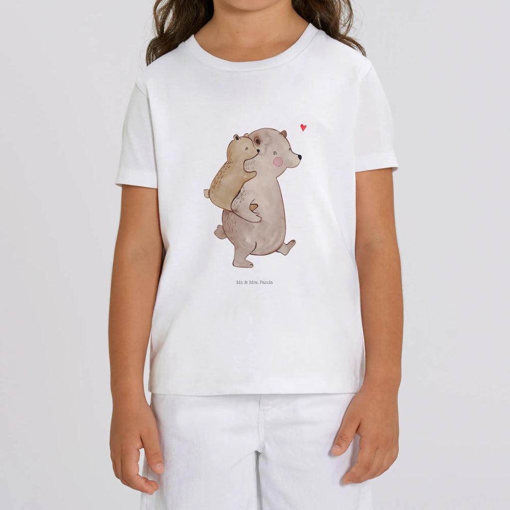 Organic Kinder T-Shirt Papa Bär Kinder T-Shirt, Kinder T-Shirt Mädchen, Kinder T-Shirt Jungen, Familie, Vatertag, Muttertag, Bruder, Schwester, Mama, Papa, Oma, Opa, Geschenk, Vater, Papi, Vati, Onkel, Geburtstag